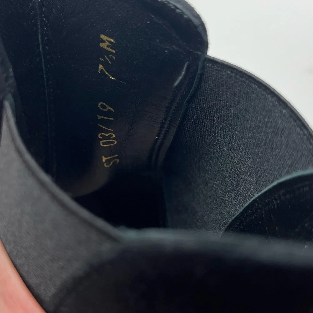 Stuart Weitzman Womens Black Suede Leather Block Heel Pull On Ankle Booties